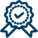 Ícone Certificado site Aumar Espumas