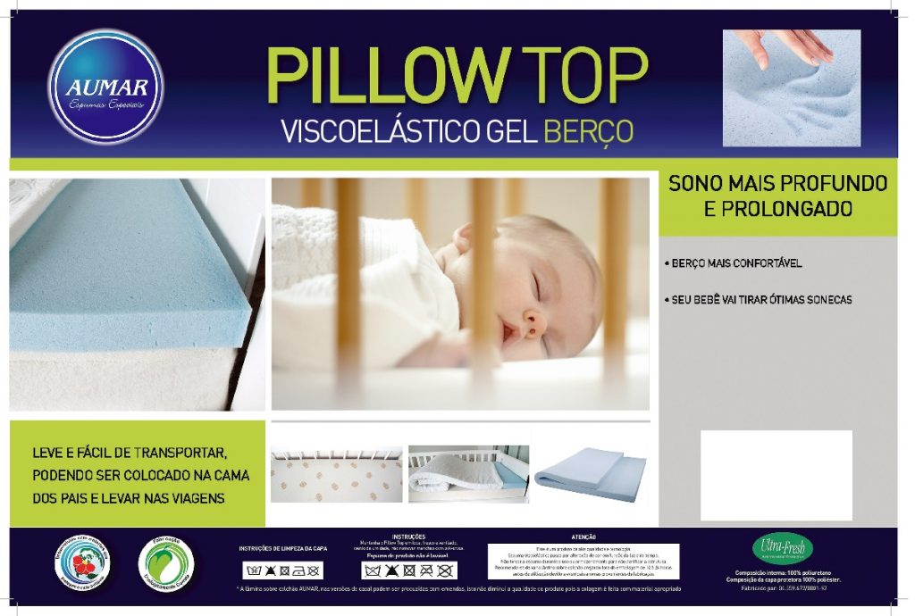 Pillow Top Para Bebês